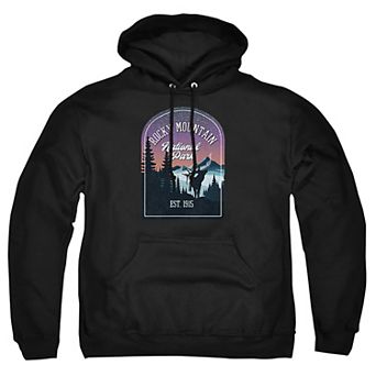 Big & Tall Rocky Mountain Graphic Pullover Hoodie