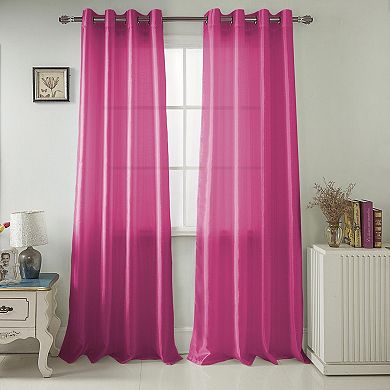 Nancy Grommet Luxurious Modern Design Curtain Panel