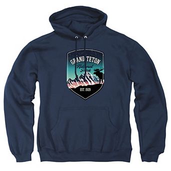 Big & Tall Grand Teton Graphic Pullover Hoodie