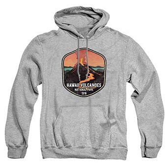 Big & Tall Hawaii Active Volcano Graphic Pullover Hoodie