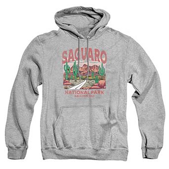 Big & Tall Saguaro Cactus Graphic Pullover Hoodie