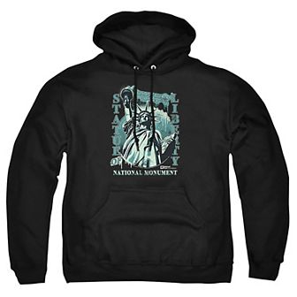 Big & Tall Statue of Liberty Graphic Pullover Hoodie