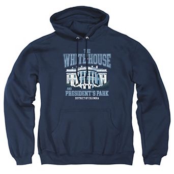 Big & Tall The White House & President's Park Graphic Pullover Hoodie
