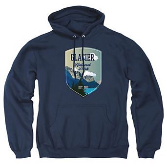 Big & Tall Glacier Illustrated Graphic Pullover Hoodie