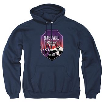 Big & Tall Saguaro Illustrated Graphic Pullover Hoodie