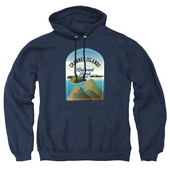 Big & Tall Channel Islands Illustrated Graphic Pullover Hoodie