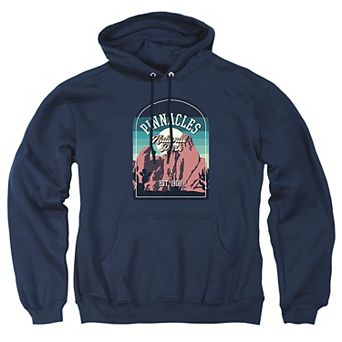Big & Tall Pinnacles Illustrated Graphic Pullover Hoodie