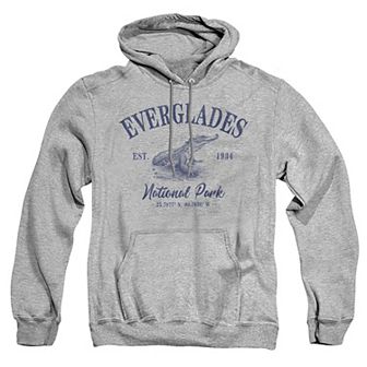 Big & Tall Everglades Alligator Graphic Pullover Hoodie