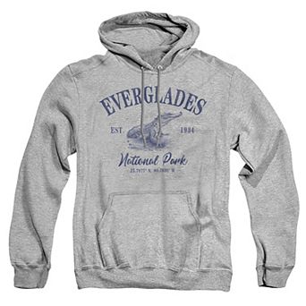 Big & Tall Everglades Alligator Graphic Pullover Hoodie