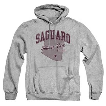 Big & Tall Saguaro State Line Graphic Pullover Hoodie