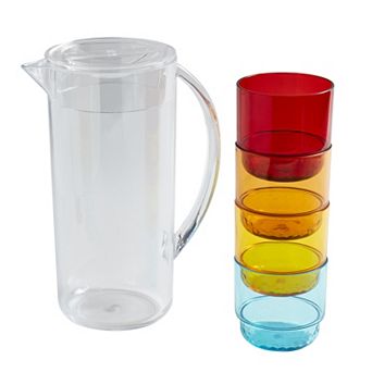 Infuse 5 pc Acrylic Drinkware Set