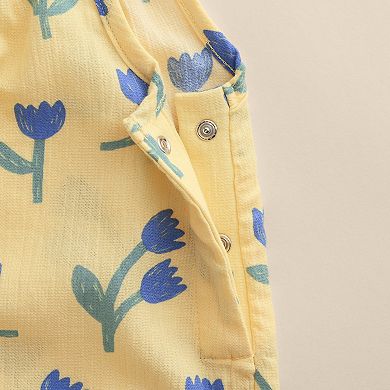 Baby & Toddler Girl Little Co. by Lauren Conrad Tie Shoulder Romper