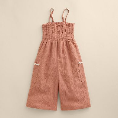 Toddler Little Co. by Lauren Conrad Smocked Wide Leg Jumpsuit
