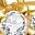 Gold Tone White