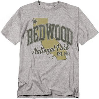 Big & Tall Redwood National Park Graphic Tee