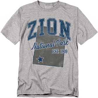Big & Tall Zion National Park Graphic Tee