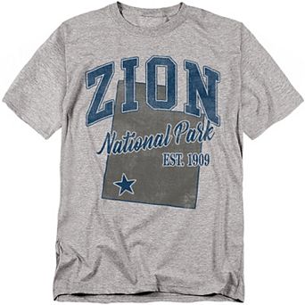 Big & Tall Zion National Park Graphic Tee