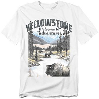 Big & Tall Yellowstone National Park Graphic Tee