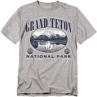 Big & Tall Grand Teton National Park Graphic Tee
