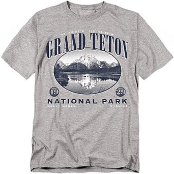 Big & Tall Grand Teton National Park Graphic Tee