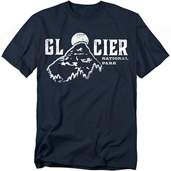 Big & Tall Glacier National Park Graphic Tee