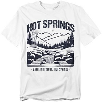 Big & Tall Hot Springs National Park Graphic Tee