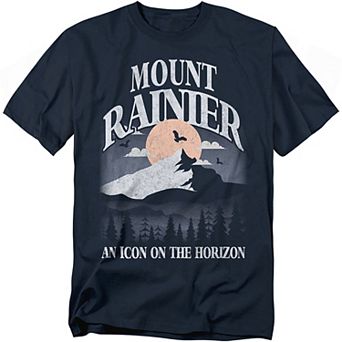 Big & Tall Mount Rainier National Park Graphic Tee