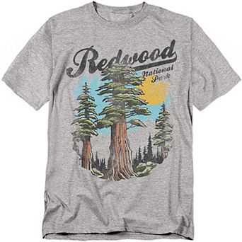 Big & Tall Redwood National & State Parks Graphic Tee