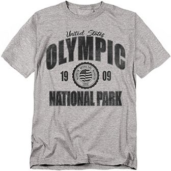 Big & Tall Olympic National Park Established Graphic Tee