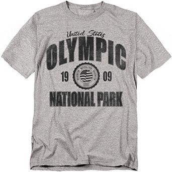 Big & Tall Olympic National Park Established Graphic Tee