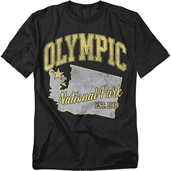 Big & Tall Olympic National Park Graphic Tee