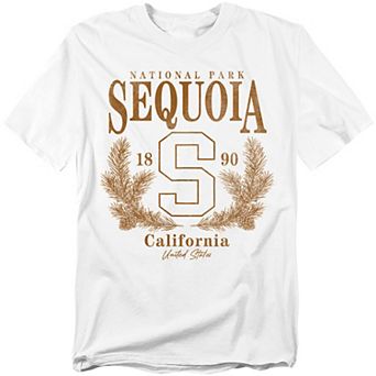 Big & Tall Sequoia National Park Pine Wreath Graphic Tee