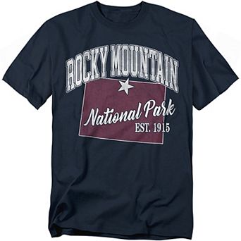 Big & Tall Rocky Mountain National Park Graphic Tee
