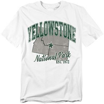 Big & Tall Yellowstone National Park Graphic Tee