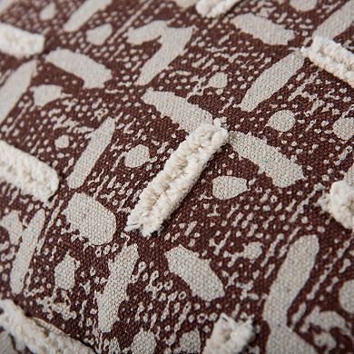 Rizzy Home Bindi Textured Throw Pillow Cover