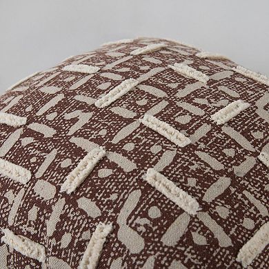 Rizzy Home Bindi Textured Decorative Pillow