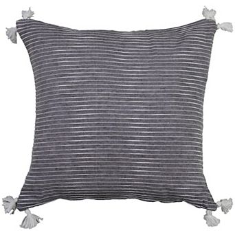 Rizzy Home Lonan Striped Polyester Filled Pillow