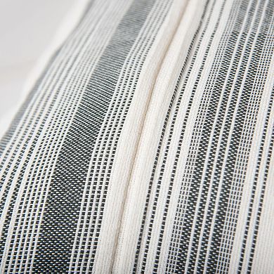 Rizzy Home Lyle Striped Polyester Filled Pillow