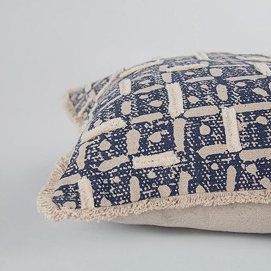 Rizzy Home Lyra Textured Decorative Pillow