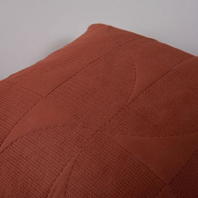 Rizzy Home Mesa Textured Polyester Filled Pillow