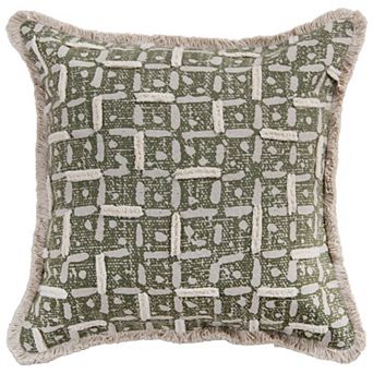 Rizzy Home Mirri Down Filled Decorative Pillow