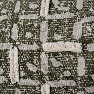 Rizzy Home Mirri Textured Decorative Pillow