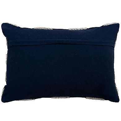 Rizzy Home Monty Checkered Polyester Filled Pillow