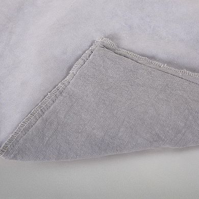 Rizzy Home Oreo Floral Embroidered Throw Pillow Cover