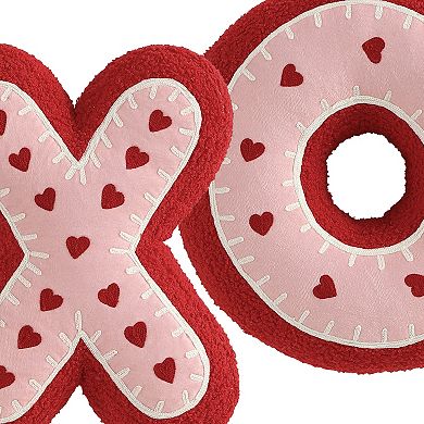 Celebrate Together™ Valentine's Day 2-pk. XO Shaped Throw Pillows