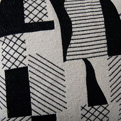 Rizzy Home Perez Geometric Throw Pillow Cover