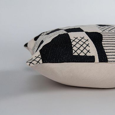 Rizzy Home Perez Geometric Throw Pillow Cover