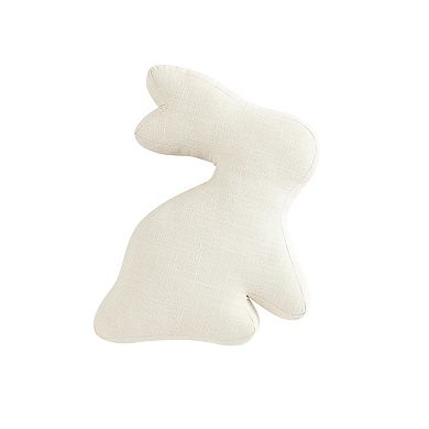 Celebrate Together™ Easter Bunny Shaped Floral Throw Pillow