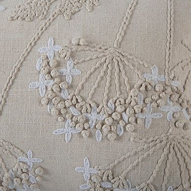 Rizzy Home Ramon Embroidered Throw Pillow