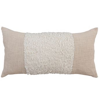 Rizzy Home Rene Textured Throw Pillow